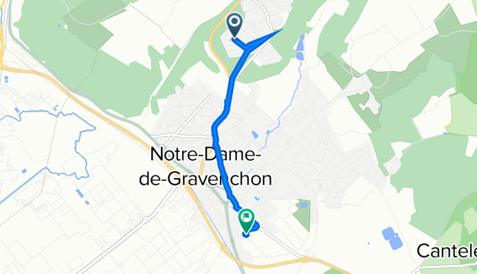 2 Allée des Mélèzes, Port-Jérôme-sur-Seine à 70 Rue Gustave Eiffel, Port-Jérôme-sur-Seine