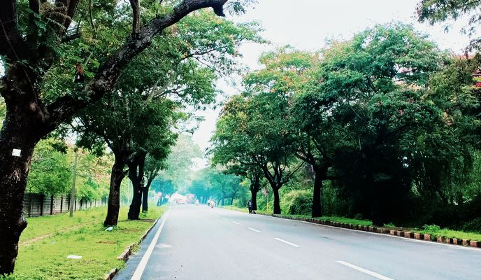 Zdjęcie 1 trasy Bikemap „Irwin Road, Mysuru to Sayyaji Rao Road 9A, Mysuru”