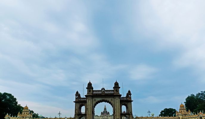 Zdjęcie 2 trasy Bikemap „Irwin Road, Mysuru to Sayyaji Rao Road 9A, Mysuru”