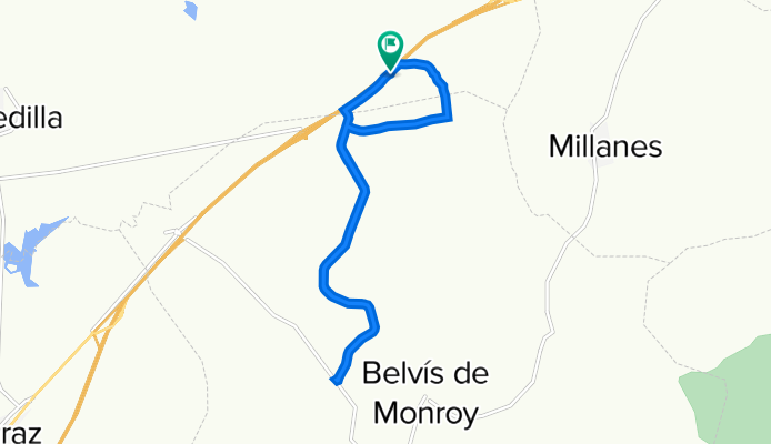 De CC-V-144 1, Saucedilla a CC-V-144 1, Saucedilla