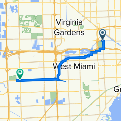 MIA to FIU via Merrick Trail