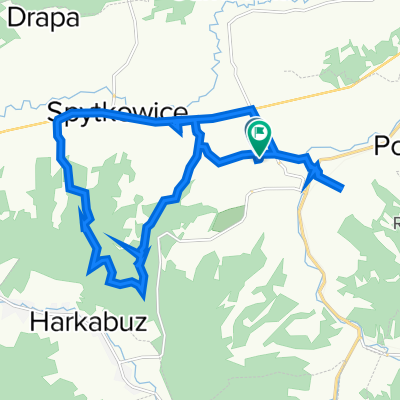 Raba Wyżna 133D, Raba Wyżna do Raba Wyżna 133D, Raba Wyżna