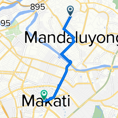 Senator Neptali A. Gonzales Street 1550, Mandaluyong to Ayala Triangle Walkways, Makati