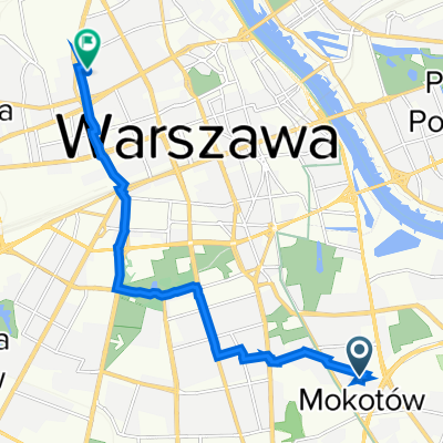 Bobrowiecka 3A, Warszawa do Józefa Bellottiego 3B, Warszawa