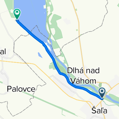 Slovenského národného povstania 43 do Cesta bez názvu, Kajal