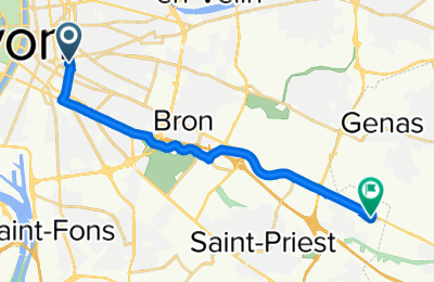 Route in der Bikemap App öffnen