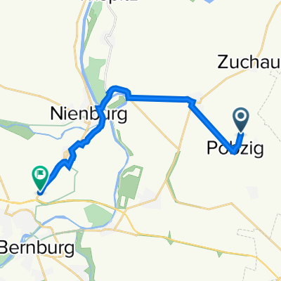 Nienburg (Saale) nach Altenburger Chaussee 1A, Bernburg (Saale)