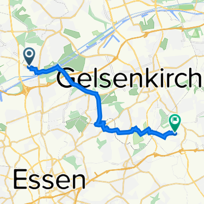 Arenbergstraße 66, Essen nach Langenbach 16, Bochum