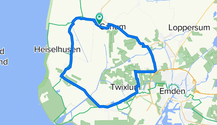 Neptunstraße 28A, Krummhörn nach Sternstraße 21, Krummhörn