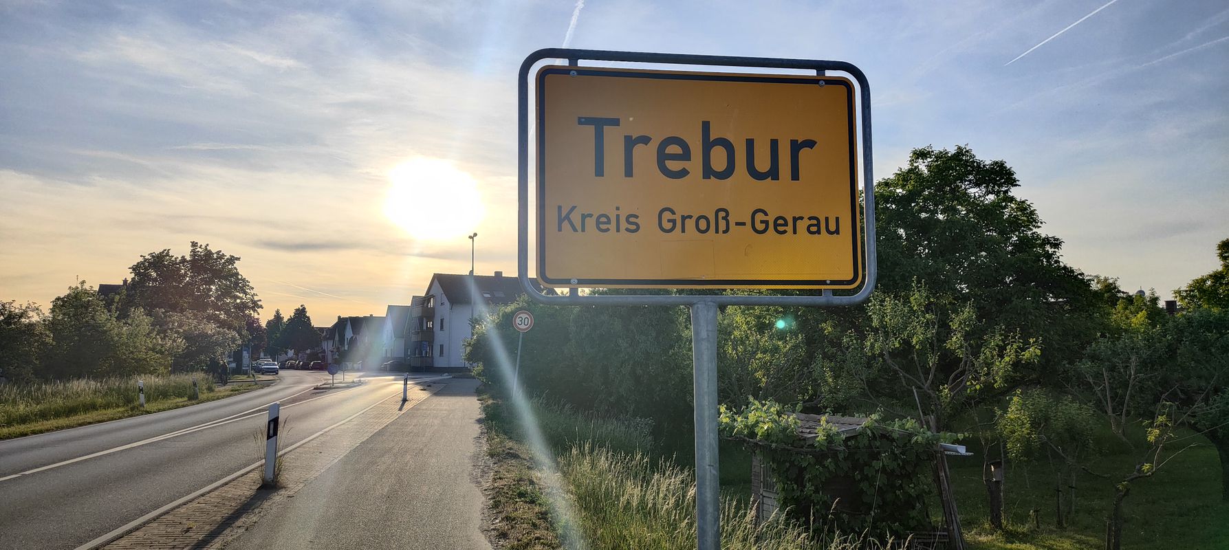 Elisabethenstraße 67, Groß-Gerau nach Mainzer Straße 50, Groß-Gerau