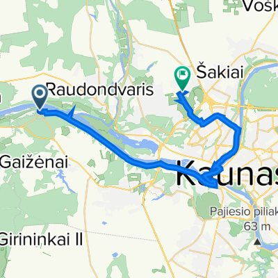 J. Janonio g. 6, Kačerginė to Girios gatvė 13, Giraitė