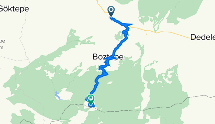 Beldibi - Boztepe - Sultanpınar Yaylası