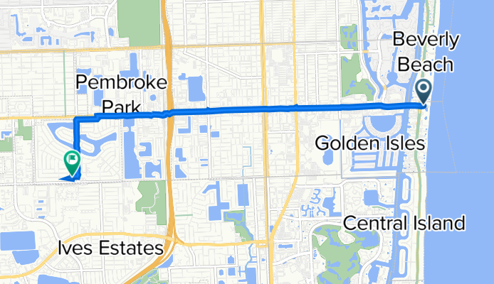 2801 E Hallandale Beach Blvd, Hallandale a 4000 Barack Obama Blvd, West Park