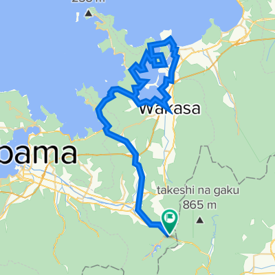 日本遺産 若狭の浦々に続く鯖街道 三方五湖コース～梅林と五色の湖に出会う、静かな湖畔の道～