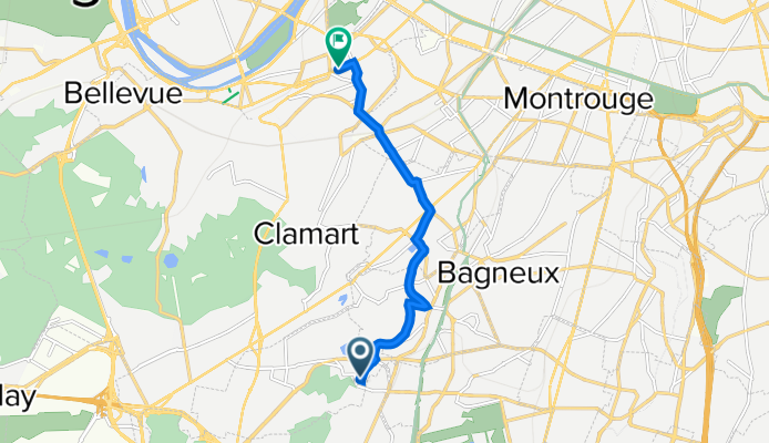 19 Rue Edmond About, Le Plessis-Robinson à 23 Avenue Victor Cresson, Issy-les-Moulineaux