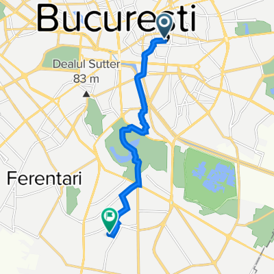 Intrarea Preot Vasile Lucaciu 2–4, Bucharest to Aleea Dolina, Bucharest