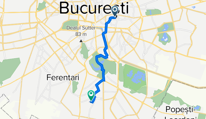 Intrarea Preot Vasile Lucaciu 2–4, Bucharest to Aleea Dolina, Bucharest