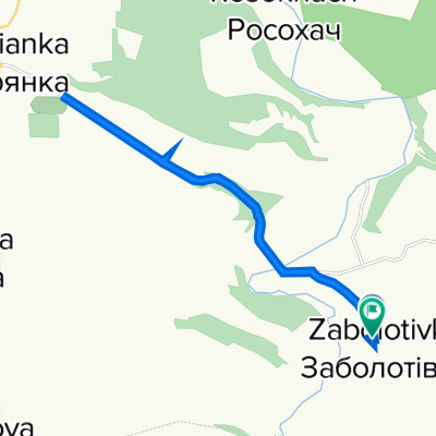 С201604, Улашківці to С201604, Заболотівка
