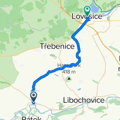 Krátká, Koštice to Osvoboditelů 40/19, Lovosice