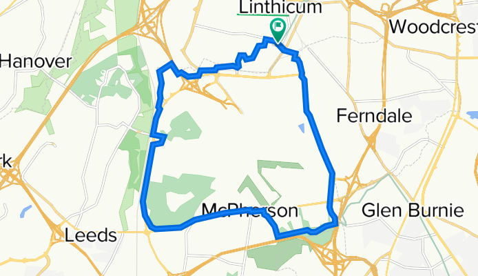 415 Andover Rd, Linthicum Heights to 415 Andover Rd, Linthicum Heights