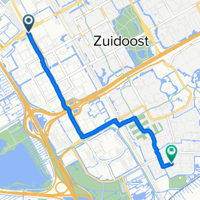 Holterbergweg, Amesterdão to Steengroevenpad, Amesterdão