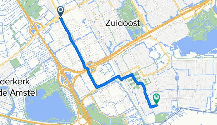 Holterbergweg, Amesterdão to Steengroevenpad, Amesterdão