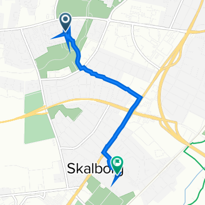 Skelagervej 131, Aalborg to Stationsmestervej 54, Aalborg