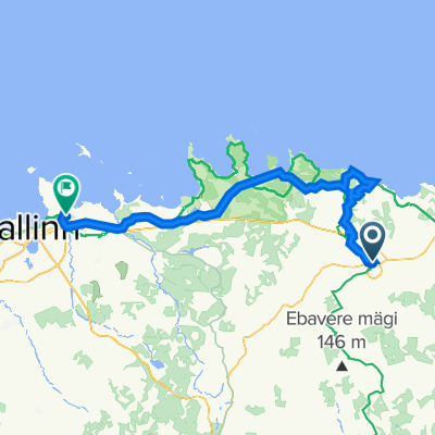 От Rakvere до Männiliiva tee 34, Laiaküla