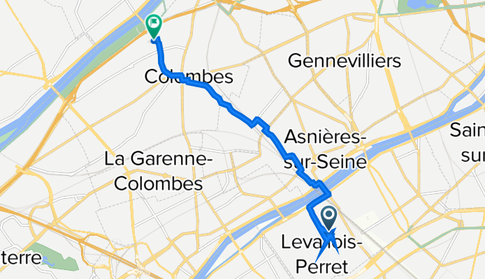 64 Rue Paul Vaillant-Couturier, Levallois-Perret à 18 Rue Nouvelle, Colombes