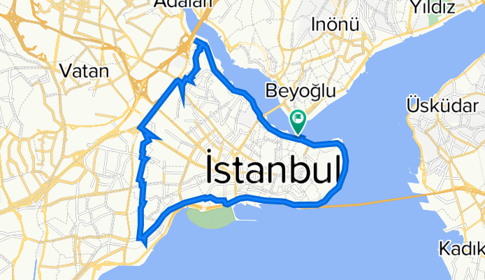Sea Wall, Land Wall, Golden Horn Bike Ride
