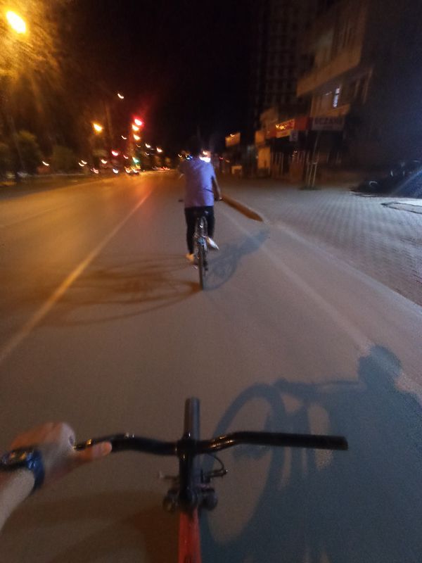 Slow ride in