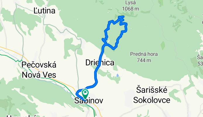 Sabinov - Drienica / Ski - Lysá