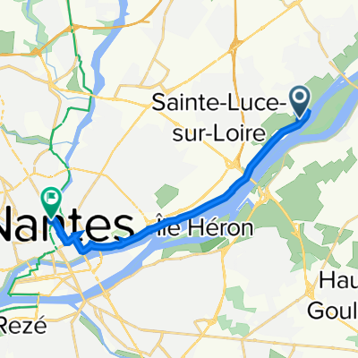Route nach 1bis Rue Jeanne d'Arc, Nantes