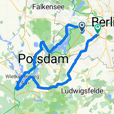 Spandau, Sacrow, Schwielowsee, Caputh, Schenkenhorst