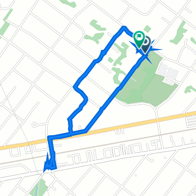 210 W Dudley Ave, Westfield to 210 W Dudley Ave, Westfield