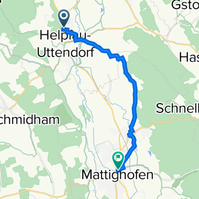 Steinbruch 46, Uttendorf to Postgasse 7, Mattighofen