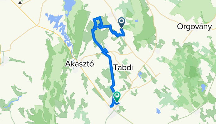 5217, Csengőd to Kossuth Lajos utca 64., Kiskőrös