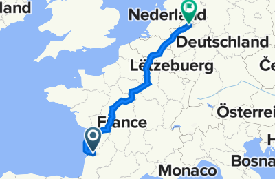 Route in der Bikemap App öffnen