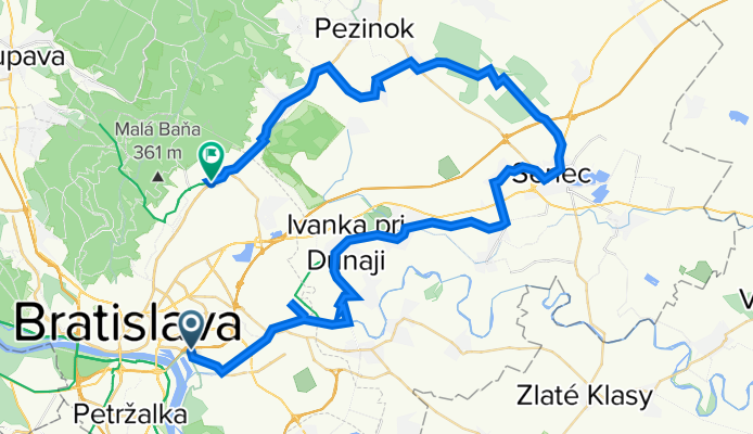 Bajkalská 720/41, Bratislava to Bratislava - Rača, Bratislava