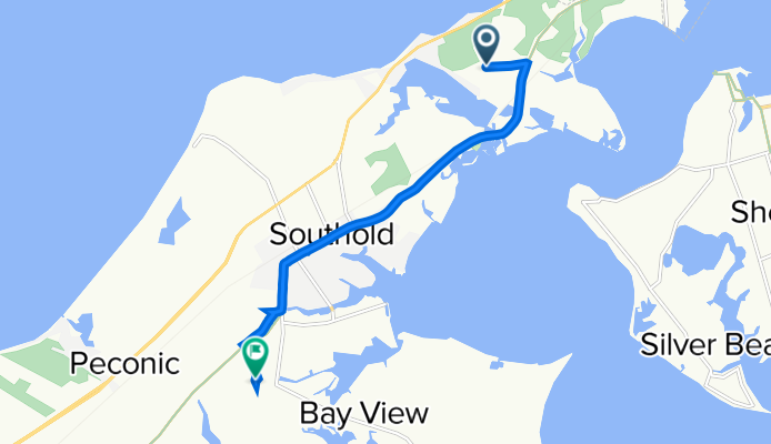 1760 Albertson Ln, Greenport to 1450 S Harbor Rd, Southold