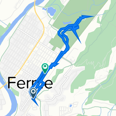 341 First Ave, Fernie to 802 Second Ave, Fernie