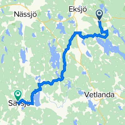 Etapp 5, Eksjö (Hult) - Sävsjö