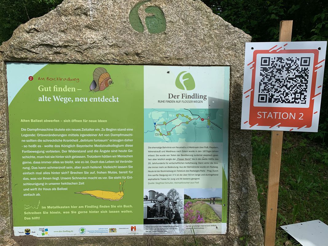 Auf'm Bockradlweg nach Neustadt und zurück