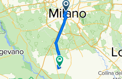 Route in der Bikemap App öffnen