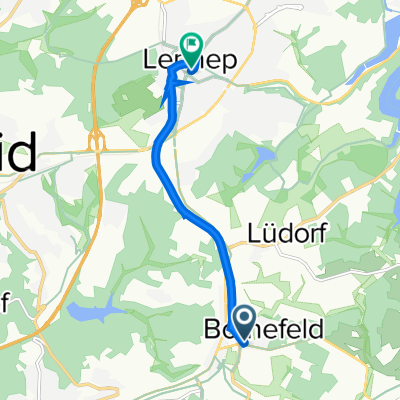 Schwarzer Weg 1, Remscheid nach Kölner Straße 26, Remscheid