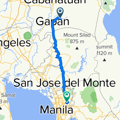 82Q7+H4X, Penaranda to Quezon City