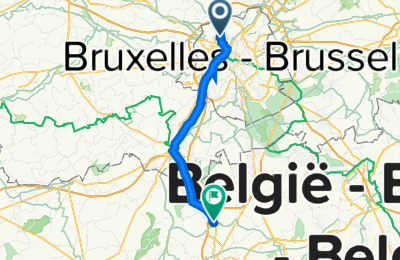 Route in der Bikemap App öffnen
