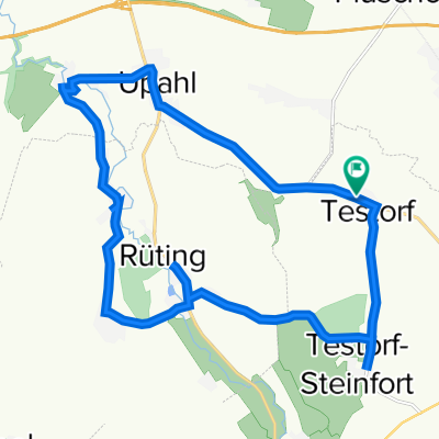 Mecklenburger Straße 5 Testorf-Steinfort nach Mecklenburger Straße 8, Testorf-Steinfort