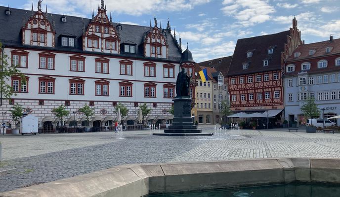 Photo 2 of the Bikemap route "Gymnasiumsgasse 2, Coburg nach Ehneser Straße 7–9, Schalkau"