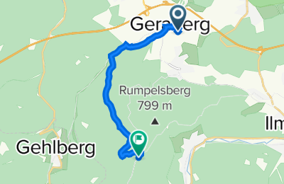 Route in der Bikemap App öffnen